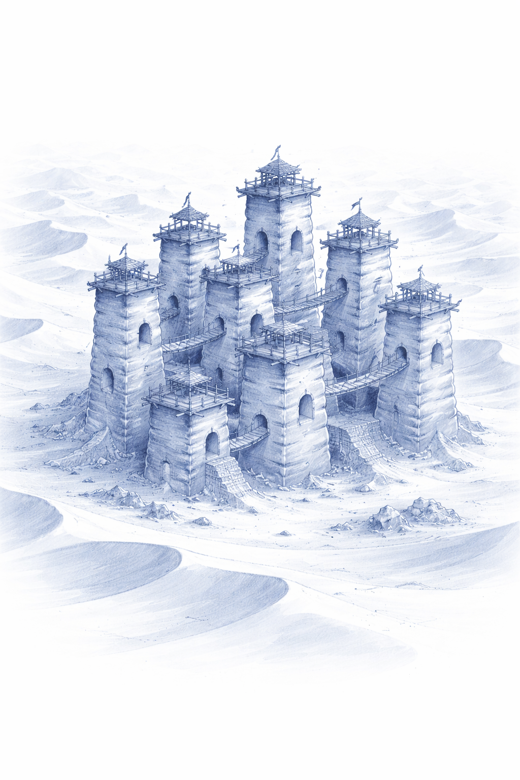 Illustration du désert d’Oyol